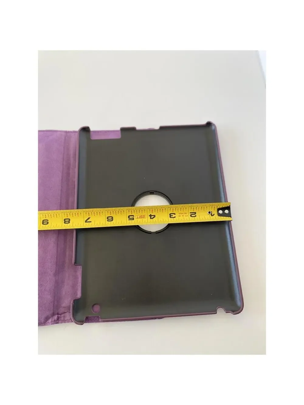 iPad Case Rotation Purple Swivel Cover Protective Stand for iPad
